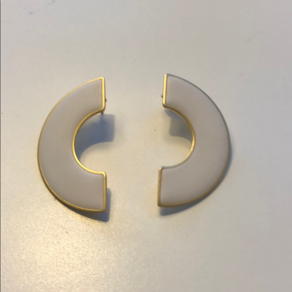 LIKE NEW - madewell Art Deco earrings